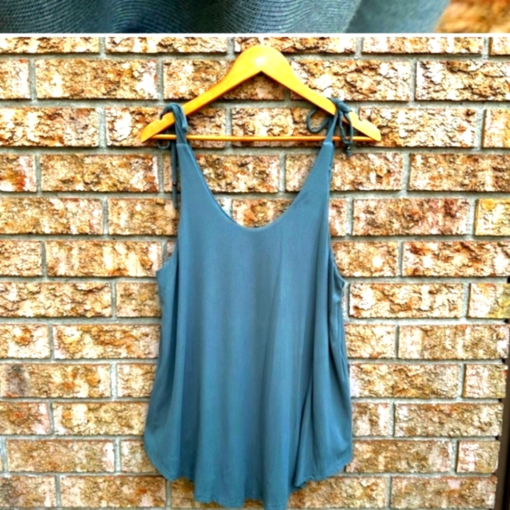 (XL)💚Bae The Label French Kiss Maternity Tank Top🤰💚 Ptp 19-23"× L33"